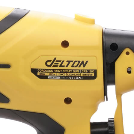 เครื่องพ่นสีไร้สาย (พร้อมแบตเตอรี่) DELTON รุ่น CPS-1200 900 วัตต์ 1,200CC_5
